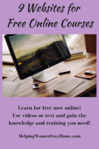 9 Websites for Free Online Courses