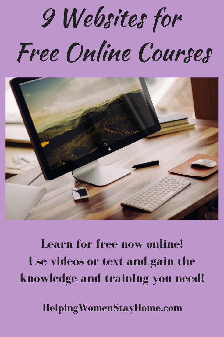 Free Online Courses for 2018