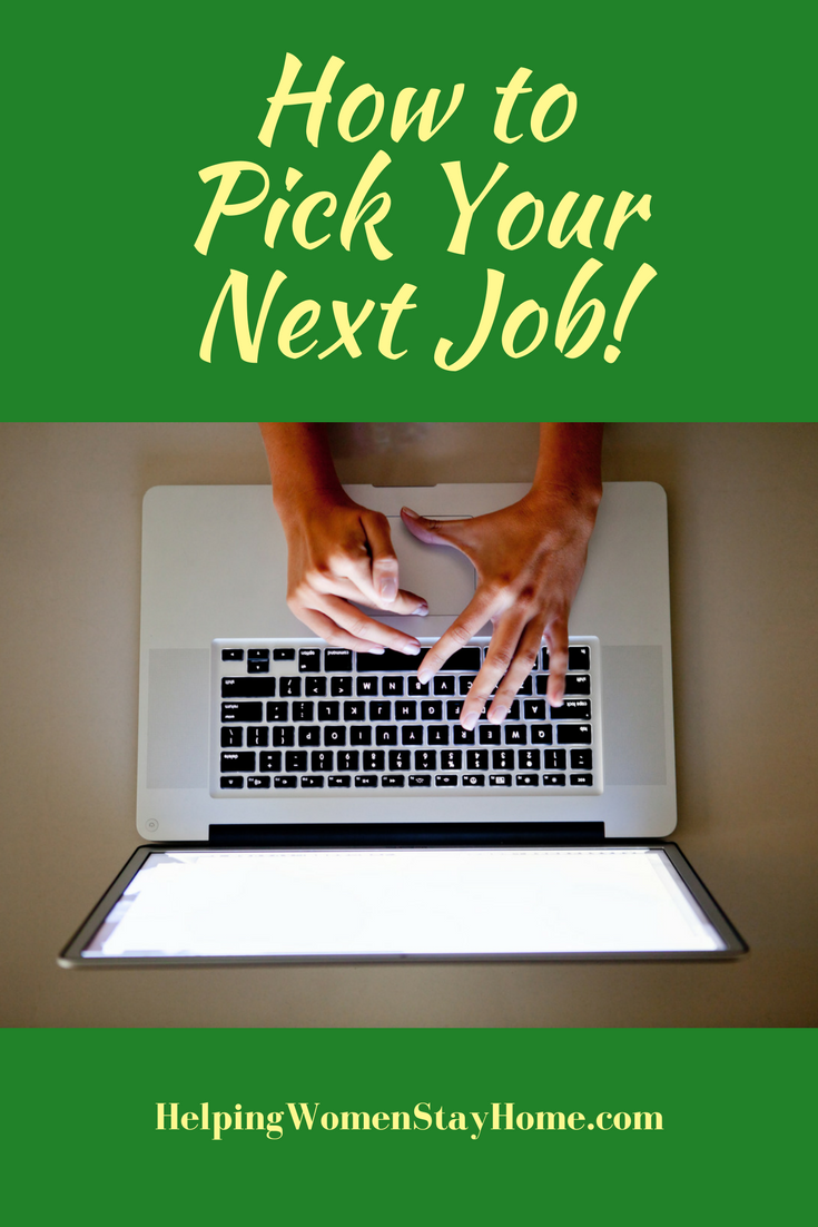 How to Pick Your Next Job