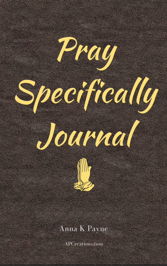Pray Specifically Journal Workbook – What is it?