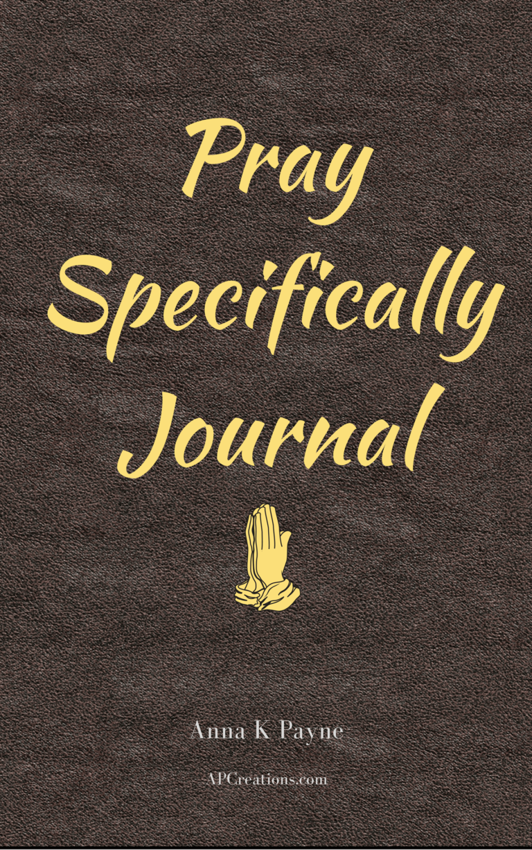 Pray Specifically Journal