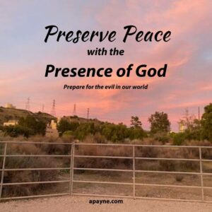 Preserve the Peace