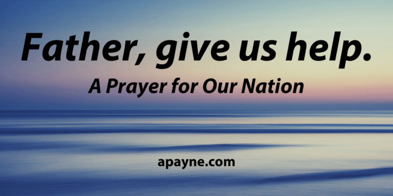 Father give us help