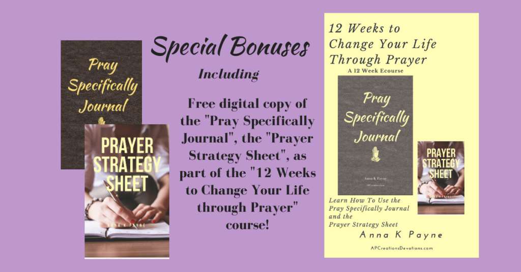 12 Weeks to Change Your Life Through Prayer