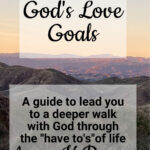God's Love Goals Affirmation Journal Available
