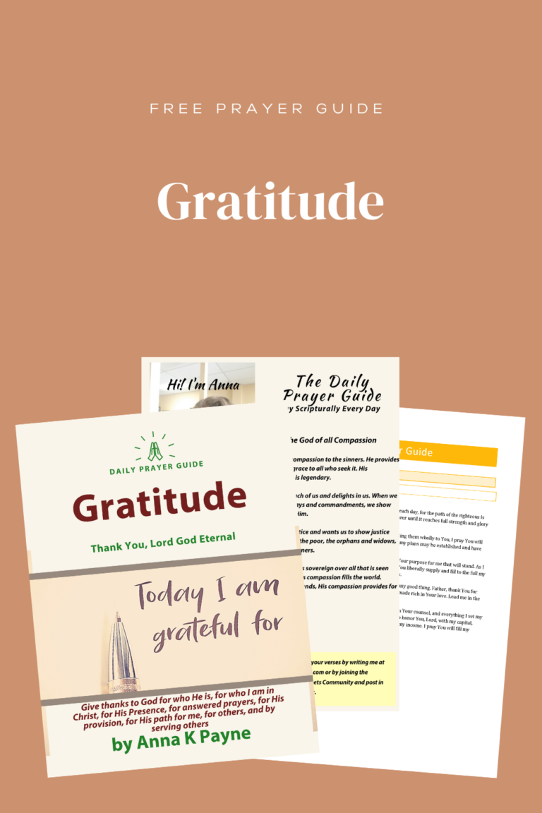 Graitude Daily Prayer Guide