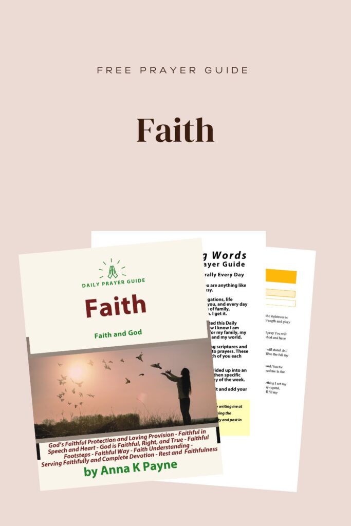 Faith Daily Prayer Guide