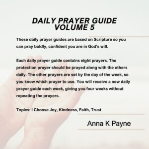 Back blurb for daily prayer guide volume 5