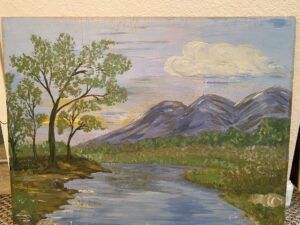 Mom's painting from Dodge City