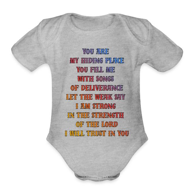 You are My Hiding Place merchandise